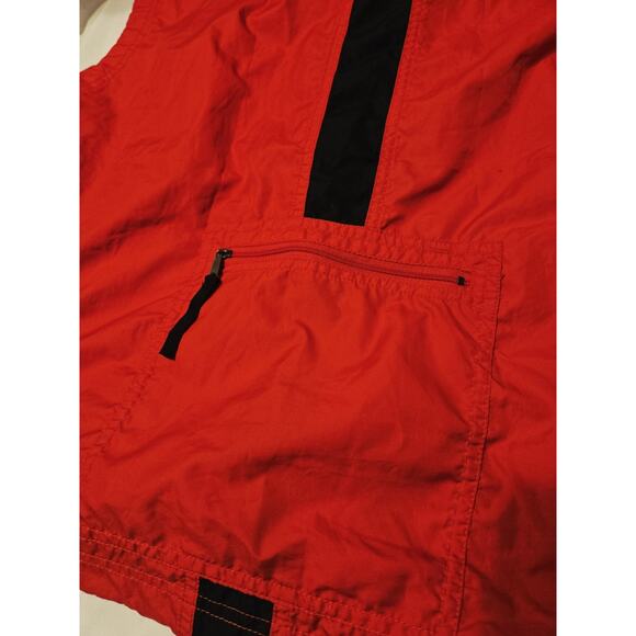 VTG 90s Nike ACG Windbreaker XL Vest Packable Running Hiking Jacket Men Red RARE - Picture 9 of 10